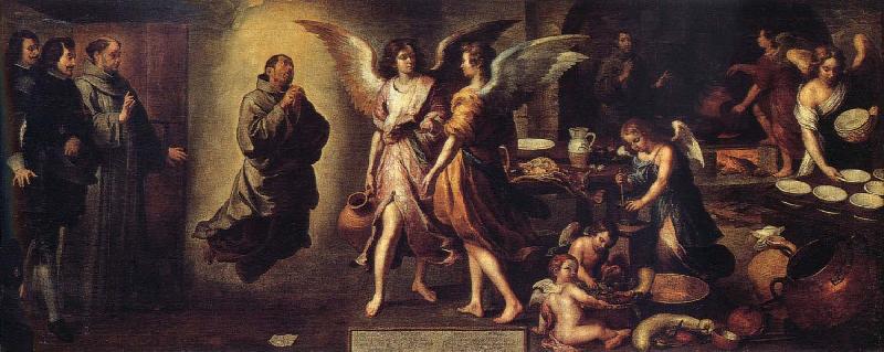 Bartolome Esteban Murillo Angels'Kitchen